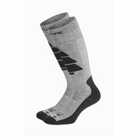 Sports Socks Picture  Wooling Ski Black/Grey Dark grey Foot size 40-43