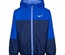Nike Fleece-Lined Children's Jacket Blue - Size 6-7 Years | Warm & Comfortable