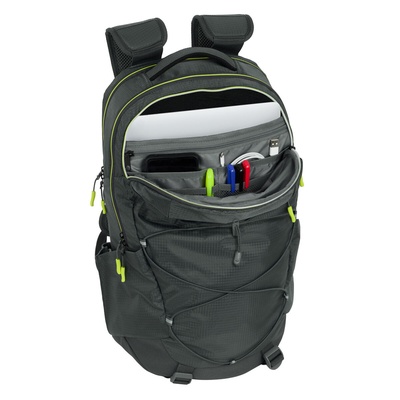 Safta Trekking Backpack 25L Grey | Laptop 15.6" & Water-Repellent