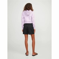 Sports Shorts for Women Jack & Jones Black Linen Size M