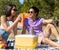 InnovaGoods 15L Portable Hard Cooler Box - Retro Style with Multifunctional Lid