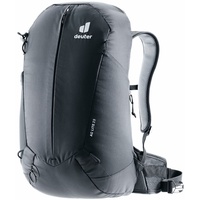 Deuter AC Lite 23L Black Hiking Backpack - Lightweight Day Pack with Aircomfort Ventilation