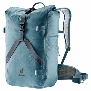 Deuter Amager 25+5L Waterproof Gym Bag - Blue | German Engineering for Urban Athletes