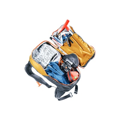 Deuter Alproof Lite 20 SL Women's Avalanche Airbag Backpack - Yellow/Graphite