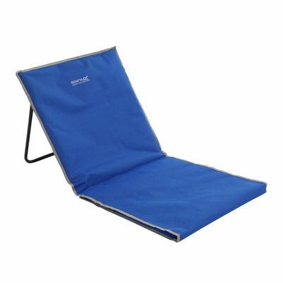 Regatta Tahiti Beach Lounger RCE410 - Foldable Reclining Chair 150x54cm - French Blue