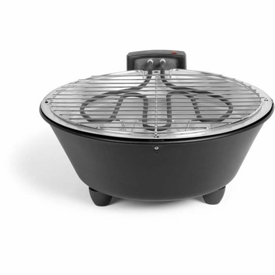 Livoo DOC267 Electric Table Barbecue - 1250W Indoor Grill with Water Pan & Non-Stick Coating