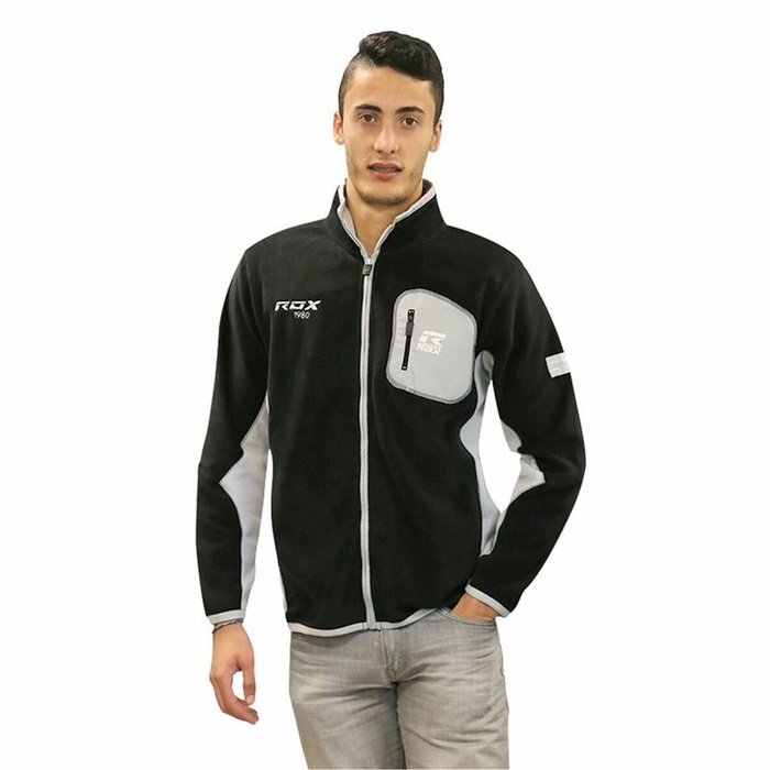 Fleece Lining Rox R-Aircraft Black Men Size M