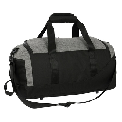 Harry Potter House of Champions Sports Bag - Premium Black & Grey Gym Holdall 50x25x25cm