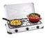 Kemper Xtra Smart Portable Gas Stove 1100W - Stainless Steel Camping Cooker
