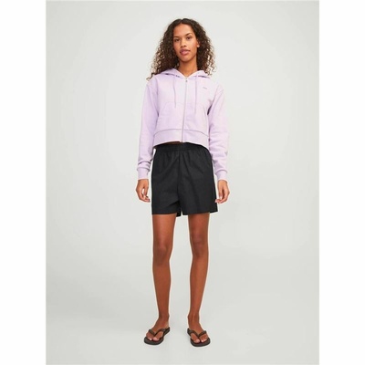 Sports Shorts for Women Jack & Jones Black Linen Size M