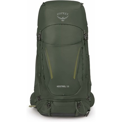 Osprey Kestrel 58L Hiking Backpack Green Khaki | Ultimate Multi-Day Adventure Pack