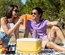 InnovaGoods 15L Portable Hard Cooler Box - Retro Style with Multifunctional Lid