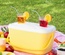 InnovaGoods 15L Portable Hard Cooler Box - Retro Style with Multifunctional Lid