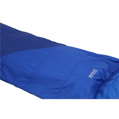 Regatta Hilo V2 200 Mummy Sleeping Bag RCE373 - 2 Season Blue Camping Sleeper 220x80cm
