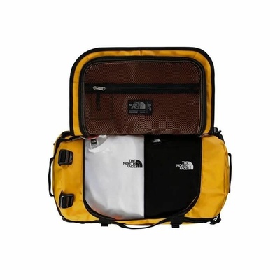 The North Face Base Camp Duffel 50L Gold-Black | Ultimate Adventure & Gym Bag
