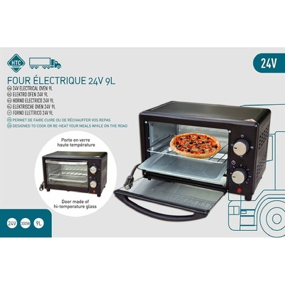 HTC 300W Compact Electric Oven - Perfect for Truck Drivers, Campers & Road Warriors