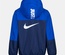 Nike Fleece-Lined Children's Jacket Blue - Size 6-7 Years | Warm & Comfortable