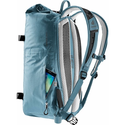 Deuter Amager 25+5L Waterproof Gym Bag - Blue | German Engineering for Urban Athletes