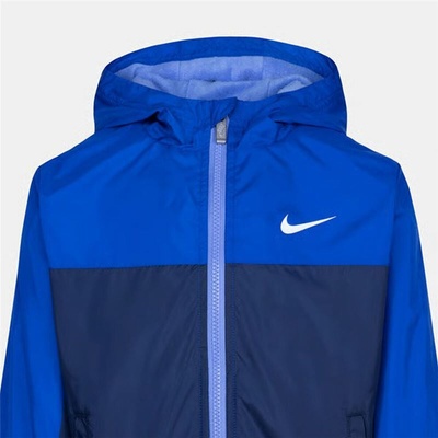 Nike Fleece-Lined Children's Jacket Blue - Size 6-7 Years | Warm & Comfortable