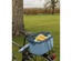 Curver Passive Cooler Box 261193 - 10L Blue Insulated Ice Box with Handle for Camping & Picnics