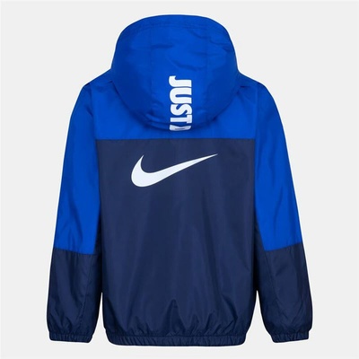 Nike Fleece-Lined Children's Jacket Blue - Size 6-7 Years | Warm & Comfortable
